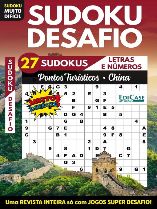 Cover image for Sudoku Números e Desafios